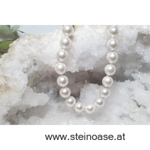 Kette Muschelkern - Perle 10mm